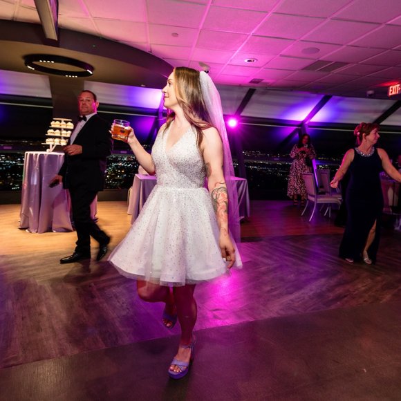 Lace and Liberty Custom Made 2 Piece Wedding Dress - Picture 5 of 10